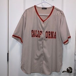 California short-sleeve button-up